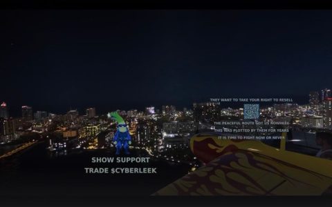 GTA 6 Vice City Airport leak showing Vice City at night