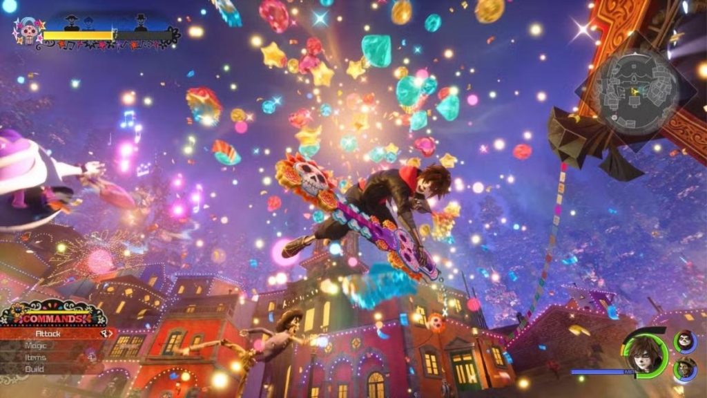 Kingdom Hearts 4 late 2027 trailer featuring Donald Goofy and Mickey