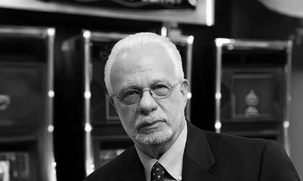 Portrait of Roy Student, gaming technology pioneer and former Apollo 11 engineer