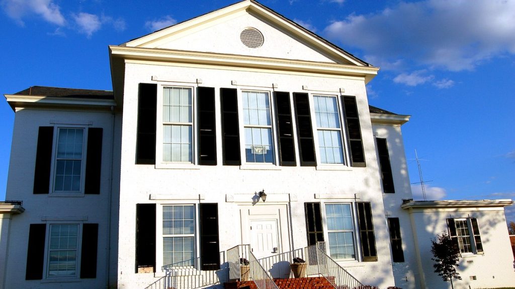 Amherst County Courthouse in Amherst, Virginia