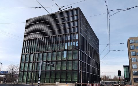 Amsterdam District Court building on Parnassusweg in Amsterdam