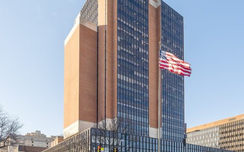 The James A. Byrne U.S. Courthouse in Philadelphia