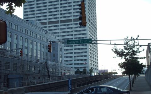 The Richard B. Russell Federal Building and U.S. Courthouse in downtown Atlanta