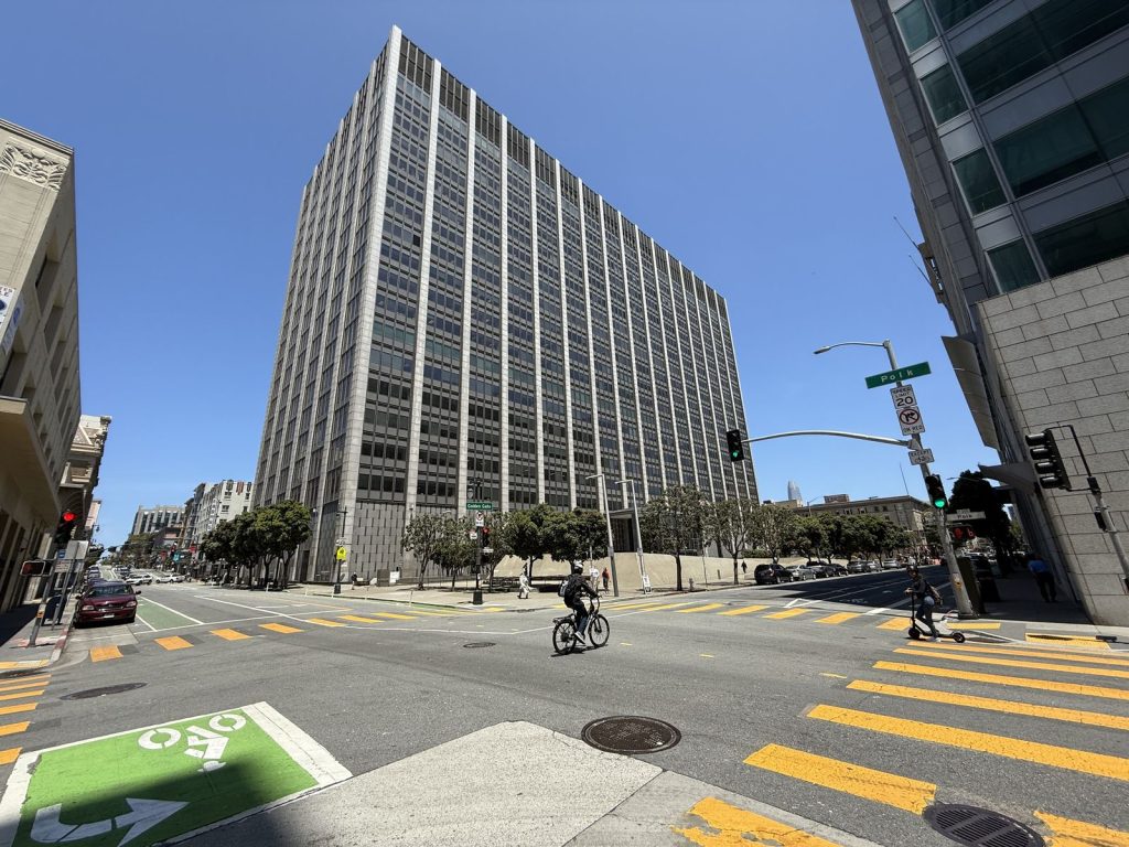 The Phillip Burton Federal Building and U.S. Courthouse in San Francisco