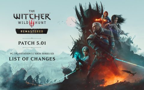 The Witcher 3: Wild Hunt Remastered Patch 5.01 artwork